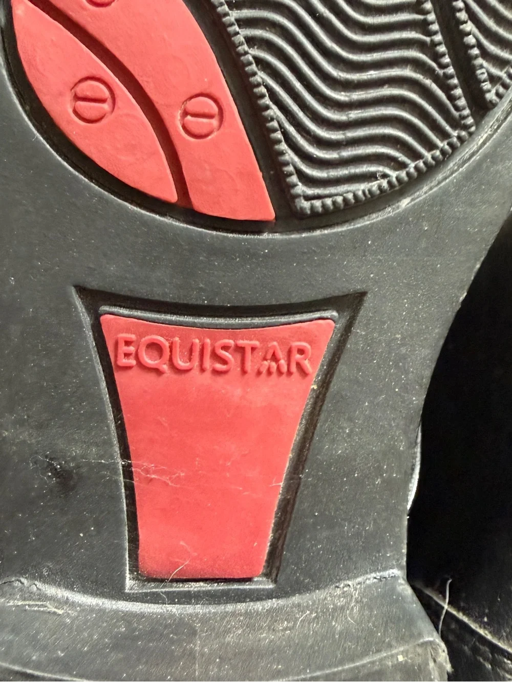 Equistar all weather synthetic field boot Tall Riding Boots Lace-Up 5.5 slim